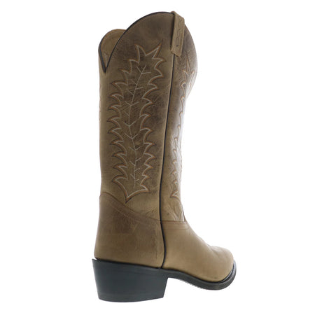 Jama Old West Western Boot OW2038 Mens Brown Wide Cowboy Western Boots