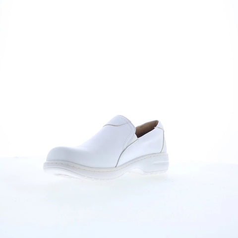 Nurse Mates Meredith 255904 Womens White Loafers & Slip Ons Casual Shoes