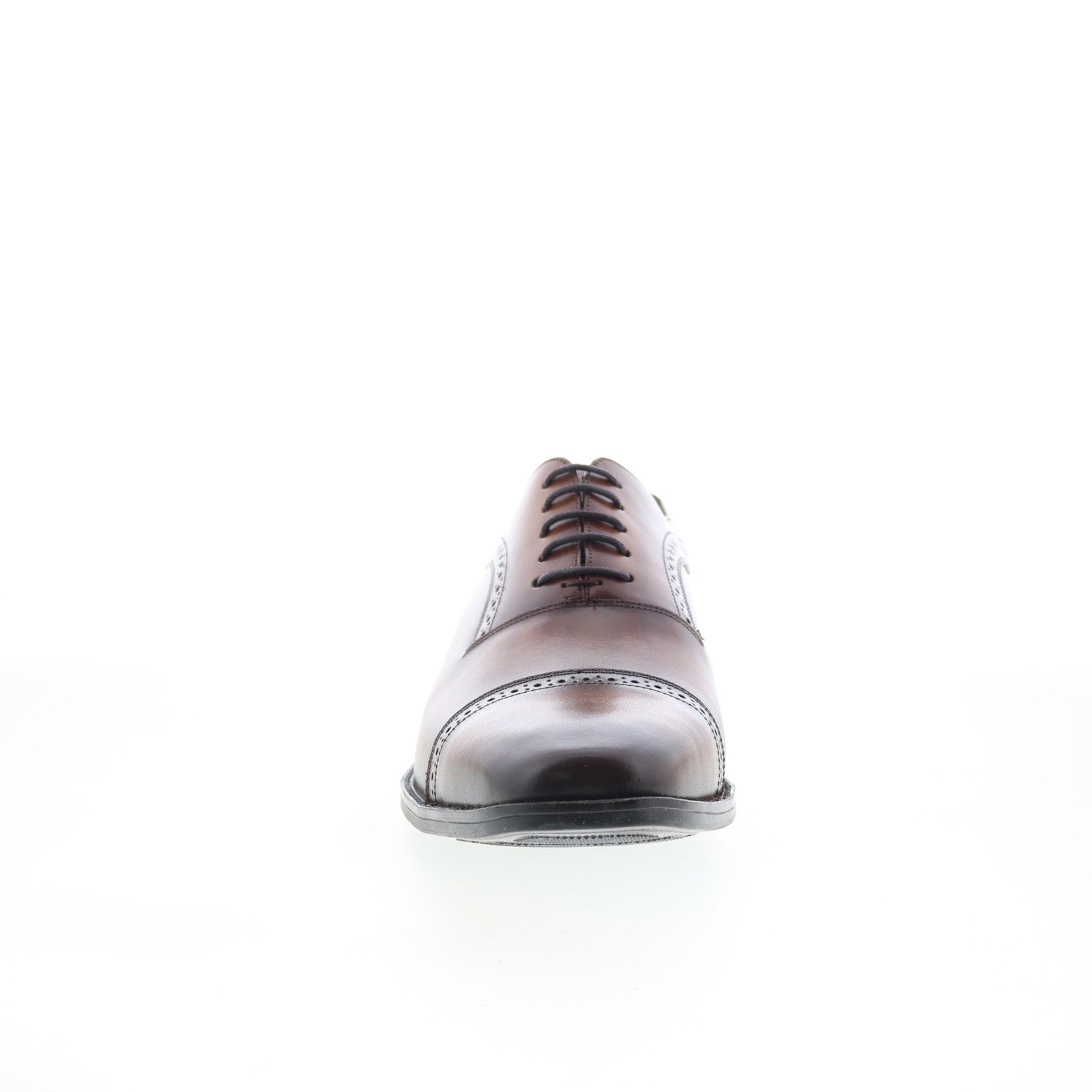 Belvedere Men\'s Merlo Brown Leather Cap-Toe Oxford Dress Shoes Sz 13D New Tub2 Belvedere Men main image 3