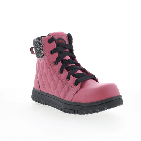 Avenger Metro Composite Toe Electrical Hazard Womens Pink Wide Work Boots