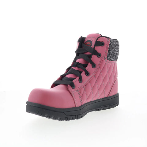 Avenger Metro Composite Toe Electrical Hazard Womens Pink Wide Work Boots