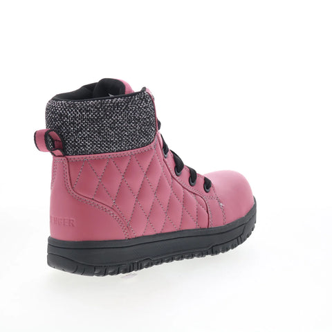 Avenger Metro Composite Toe Electrical Hazard Womens Pink Wide Work Boots