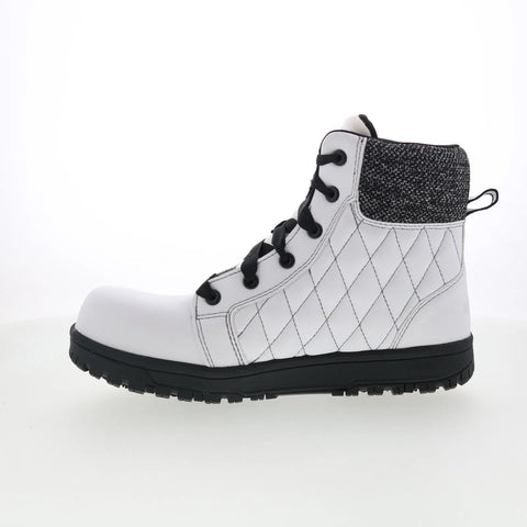 Avenger Metro Composite Toe Electrical Hazard Womens White Wide Work Boots