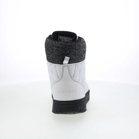 Avenger Metro Composite Toe Electrical Hazard Womens White Wide Work Boots