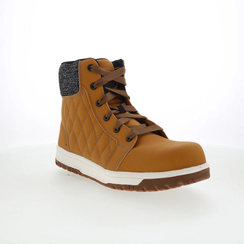 Avenger Metro Composite Toe Electrical Hazard Womens Brown Wide Work Boots