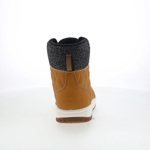 Avenger Metro Composite Toe Electrical Hazard Womens Brown Wide Work Boots