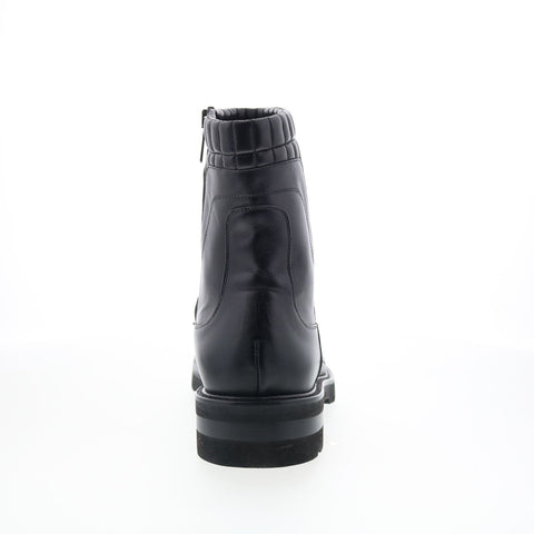 Mezlan Mez103 Mens Black Leather Zipper Casual Dress Boots