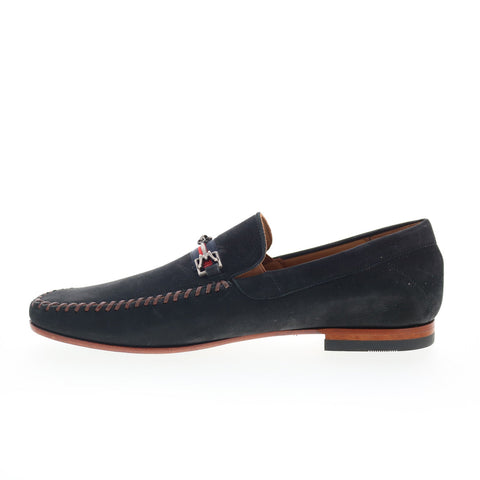 Mezlan Mez110 Mens Black Suede Loafers & Slip Ons Casual Shoes