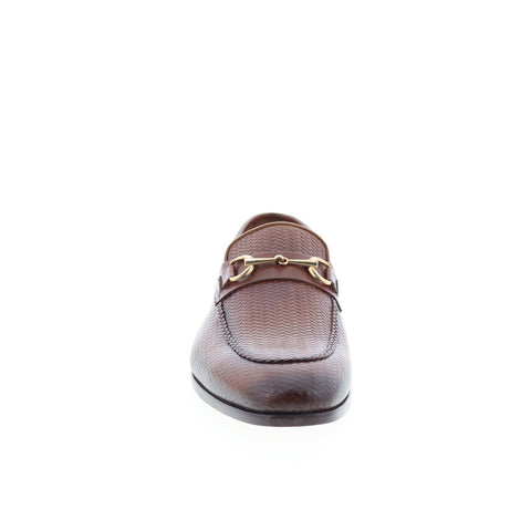 Mezlan Mez116 Mens Brown Leather Loafers & Slip Ons Casual Shoes