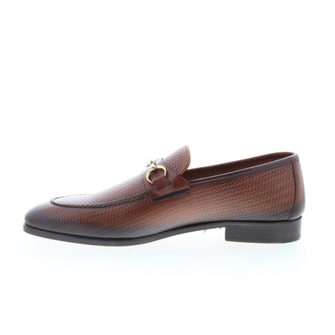 Mezlan Mez116 Mens Brown Leather Loafers & Slip Ons Casual Shoes