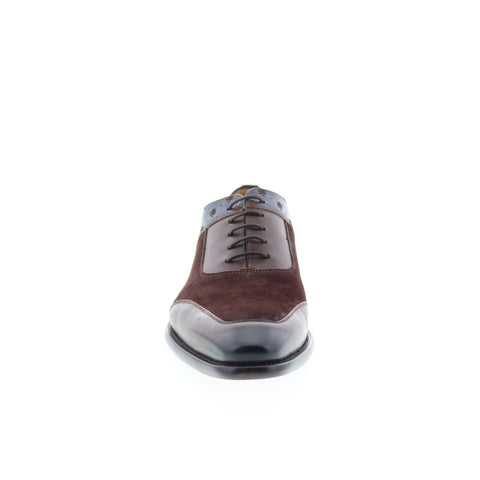 Mezlan Mez118 Mens Brown Leather Oxfords & Lace Ups Casual Shoes