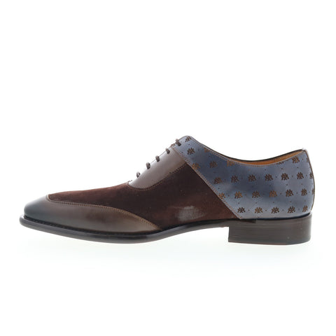 Mezlan Mez118 Mens Brown Leather Oxfords & Lace Ups Casual Shoes