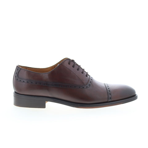 Mezlan Mez122 Mens Brown Leather Oxfords & Lace Ups Cap Toe Shoes