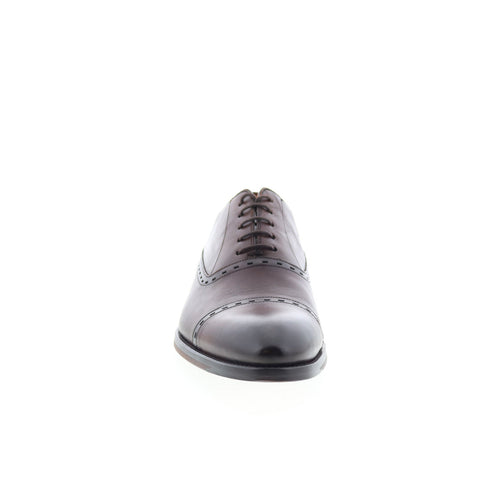Mezlan Mez122 Mens Brown Leather Oxfords & Lace Ups Cap Toe Shoes