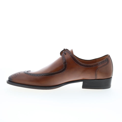 Mezlan Mez123 Mens Brown Leather Oxfords & Lace Ups Wingtip & Brogue Shoes