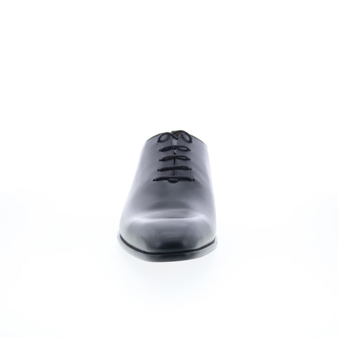 Mezlan Mez125 Mens Black Leather Oxfords & Lace Ups Plain Toe Shoes