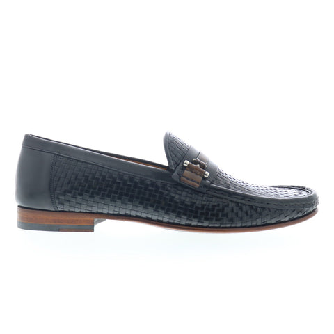 Mezlan Mez129 Mens Black Leather Loafers & Slip Ons Casual Shoes