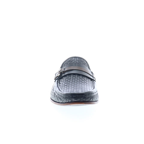 Mezlan Mez129 Mens Black Leather Loafers & Slip Ons Casual Shoes