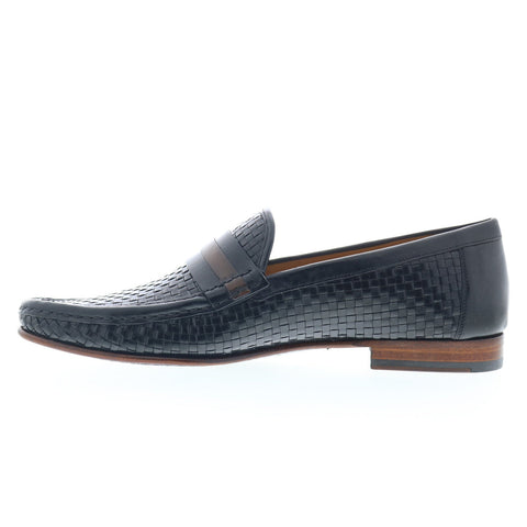 Mezlan Mez129 Mens Black Leather Loafers & Slip Ons Casual Shoes