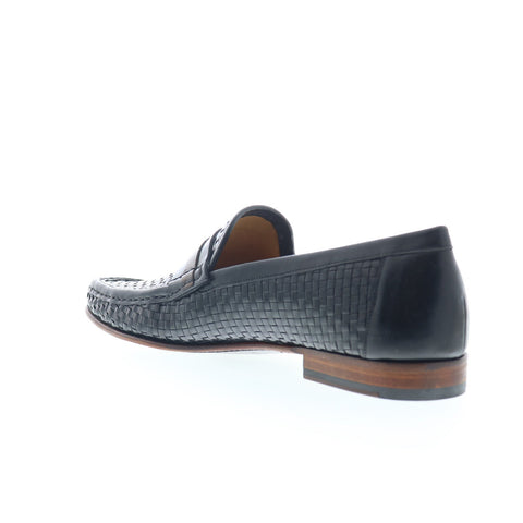 Mezlan Mez129 Mens Black Leather Loafers & Slip Ons Casual Shoes