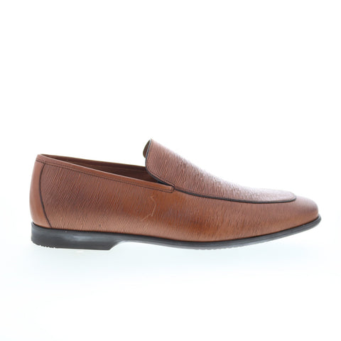Mezlan Mez144 Mens Brown Leather Loafers & Slip Ons Casual Shoes