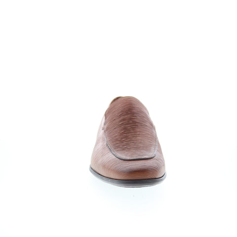 Mezlan Mez144 Mens Brown Leather Loafers & Slip Ons Casual Shoes
