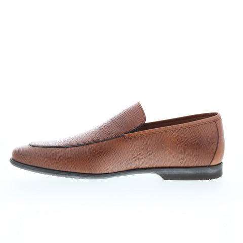Mezlan Mez144 Mens Brown Leather Loafers & Slip Ons Casual Shoes