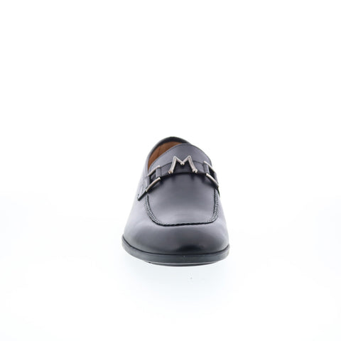 Mezlan Mez145 Mens Black Leather Loafers & Slip Ons Casual Shoes