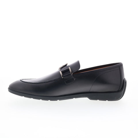 Mezlan Mez145 Mens Black Leather Loafers & Slip Ons Casual Shoes