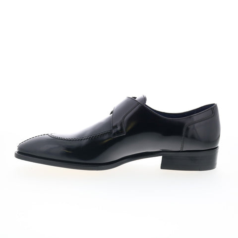 Mezlan Mez149 Mens Black Leather Loafers & Slip Ons Casual Shoes