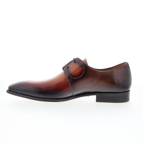 Mezlan Mez157 Mens Brown Leather Oxfords & Lace Ups Plain Toe Shoes