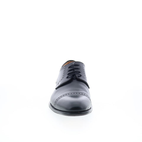 Mezlan Mez159 Mens Black Leather Oxfords & Lace Ups Cap Toe Shoes
