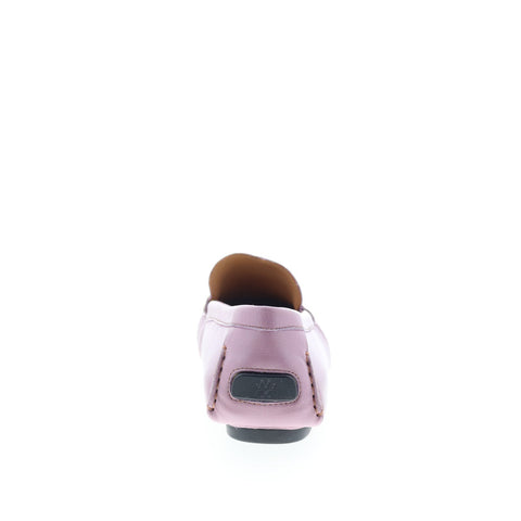 Mezlan Mez161 Mens Purple Leather Loafers & Slip Ons Casual Shoes