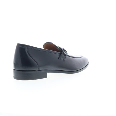 Mezlan Mez166 Mens Black Leather Loafers & Slip Ons Casual Shoes