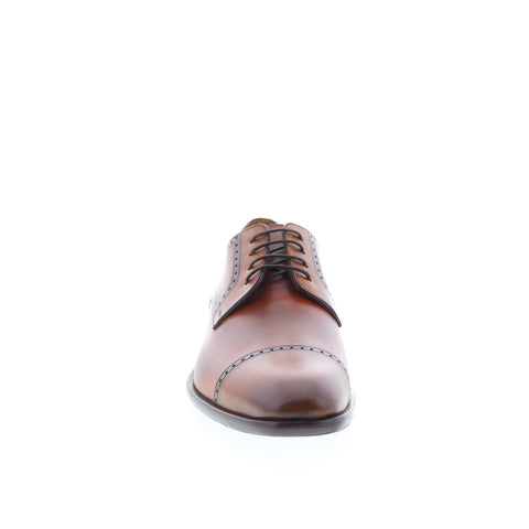 Mezlan Mez176 Mens Brown Leather Oxfords & Lace Ups Cap Toe Shoes