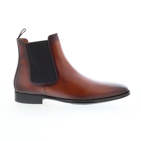Mezlan Mez17 Mens Brown Leather Slip On Chelsea Boots