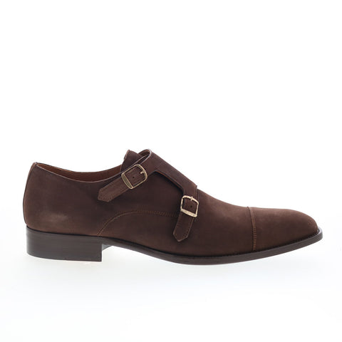 Mezlan Mez19 Mens Brown Suede Loafers & Slip Ons Casual Shoes