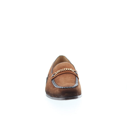 Mezlan Mez207 Mens Brown Suede Loafers & Slip Ons Casual Shoes