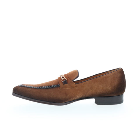Mezlan Mez207 Mens Brown Suede Loafers & Slip Ons Casual Shoes