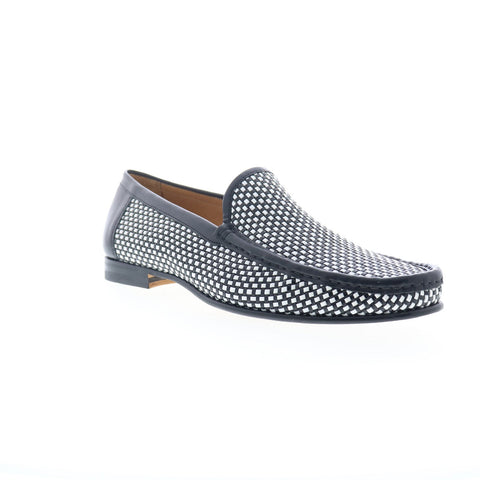 Mezlan Mez213 Mens Black Leather Loafers & Slip Ons Casual Shoes