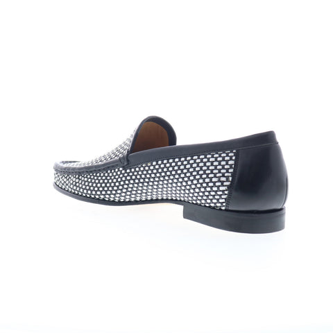 Mezlan Mez213 Mens Black Leather Loafers & Slip Ons Casual Shoes