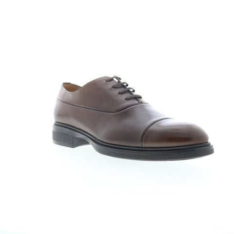 Mezlan Mez219 Mens Brown Leather Oxfords & Lace Ups Cap Toe Shoes