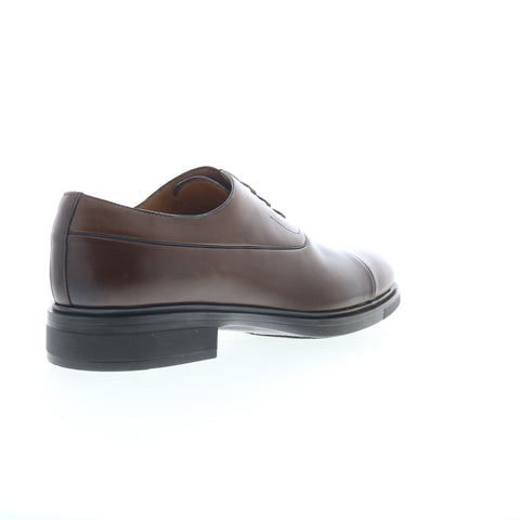 Mezlan Mez219 Mens Brown Leather Oxfords & Lace Ups Cap Toe Shoes