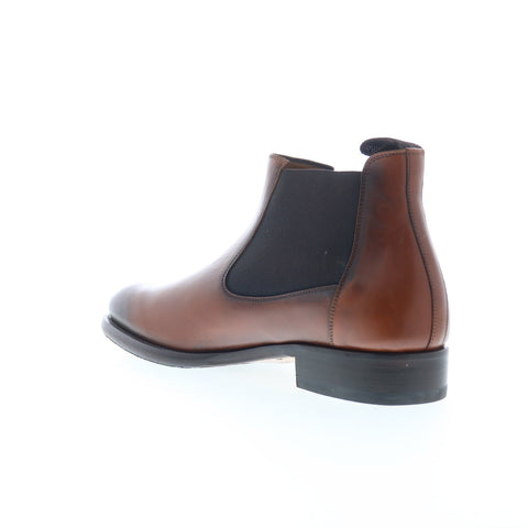 Mezlan Mez223 Mens Brown Leather Slip On Chelsea Boots