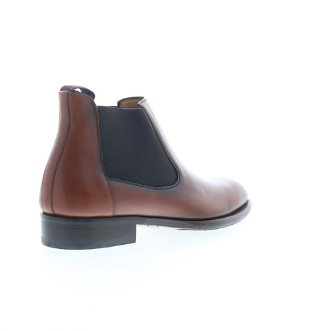 Mezlan Mez223 Mens Brown Leather Slip On Chelsea Boots