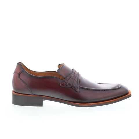 Mezlan Mez22 Mens Brown Leather Loafers & Slip Ons Penny Shoes