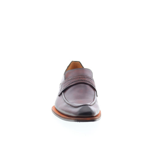 Mezlan Mez22 Mens Brown Leather Loafers & Slip Ons Penny Shoes