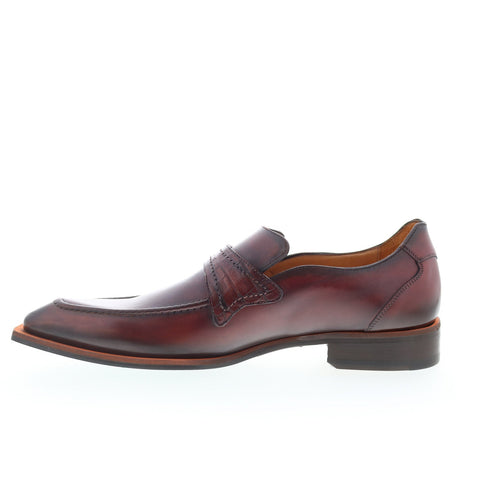 Mezlan Mez22 Mens Brown Leather Loafers & Slip Ons Penny Shoes