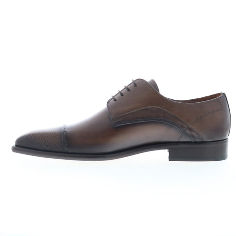 Mezlan Mez230 Mens Brown Leather Oxfords &amp; Lace Ups Cap Toe Shoes