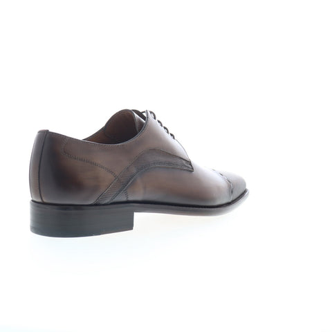 Mezlan Mez230 Mens Brown Leather Oxfords &amp; Lace Ups Cap Toe Shoes